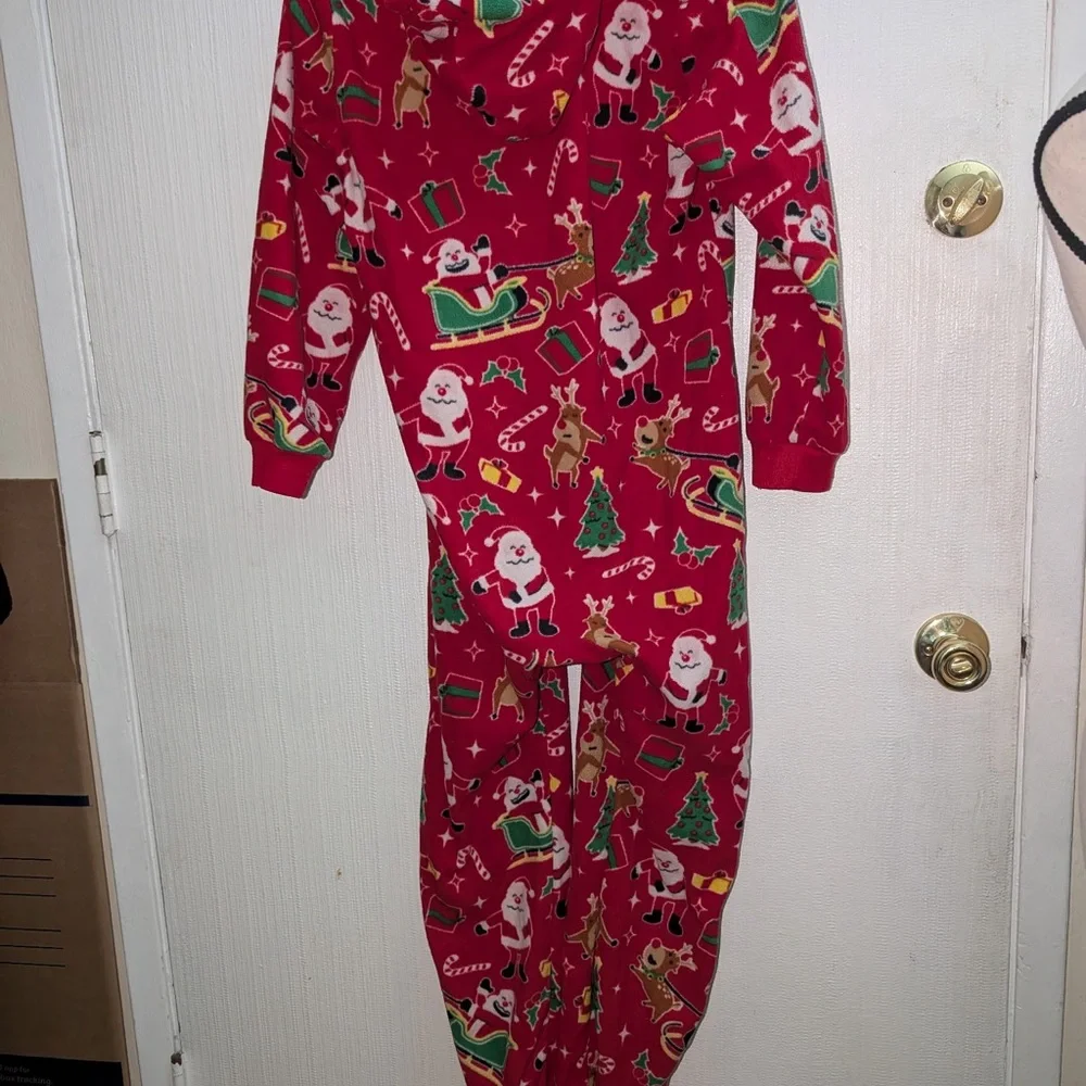 The Children's Place Red Holiday Onesie